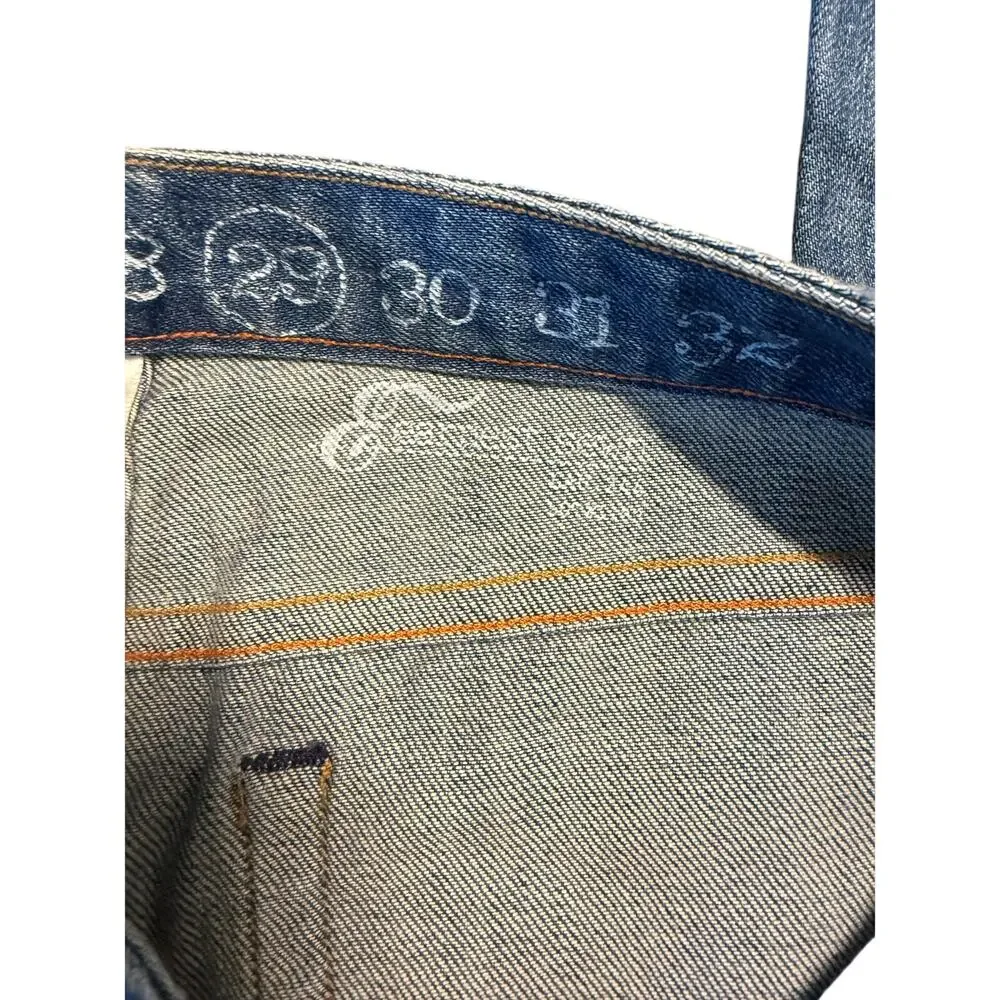 Earnest Sewn Hefner .05 Anthropology Boot Cut Jeans | Mid-Wash Denim | Size 27
